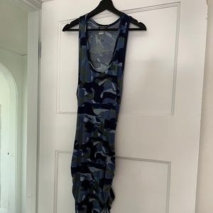 Venus BodyCon Tea Length Dress - Size L